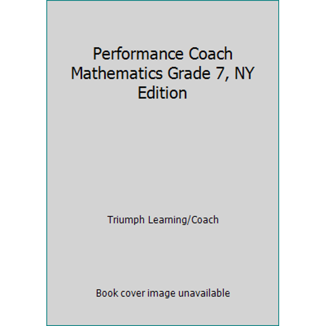 PreOwned Performance Coach Mathematics Grade 7, NY Edition (Textbook