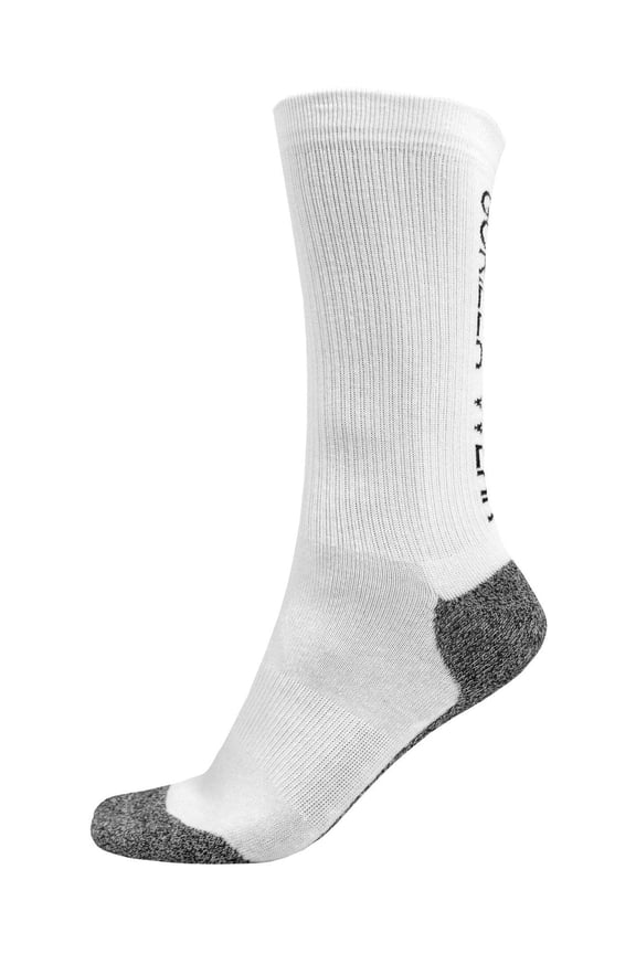 Performance Crew Socks - White
