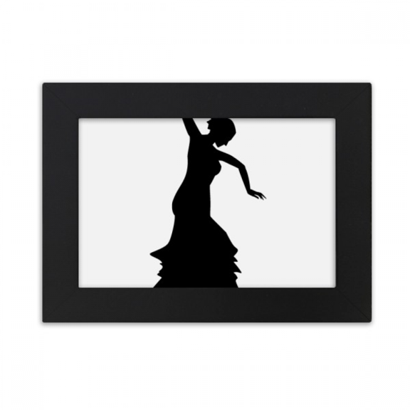 Performance Dancer Folk Dance Desktop Photo Frame Ornaments Picture Art Painting
