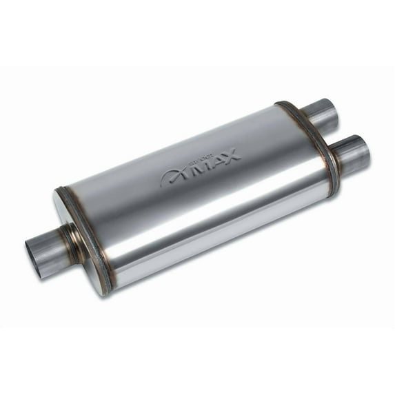 Team Allied Street Max 5” X 8” Oval Body Center/Dual Muffler