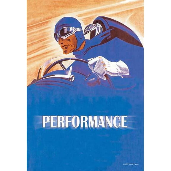 Performance- Fine Art Canvas Print (20" x 30")