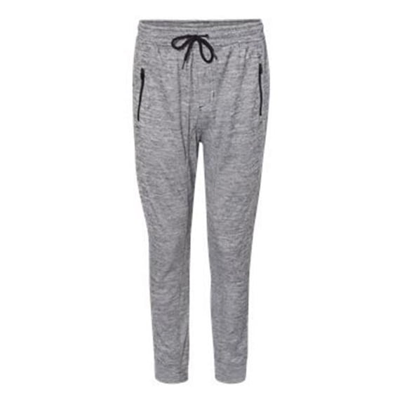 Performance Fleece Joggers, Heather Grey - Large