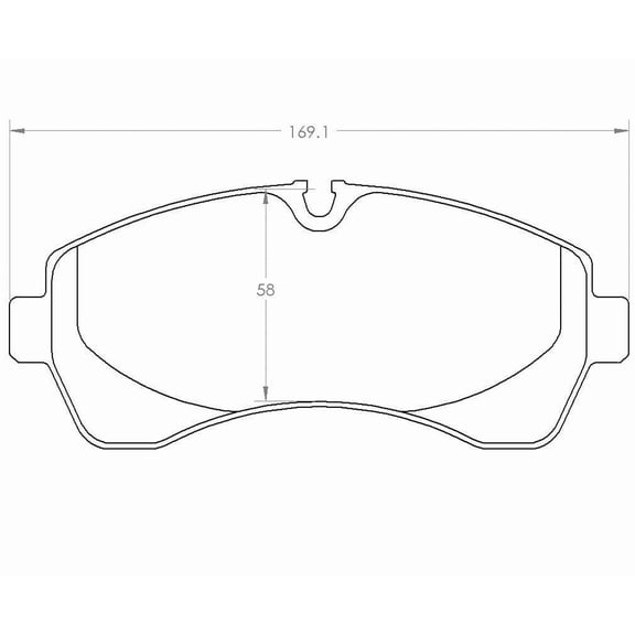 Performance Friction 1268.10 Disc Brake Pad Set