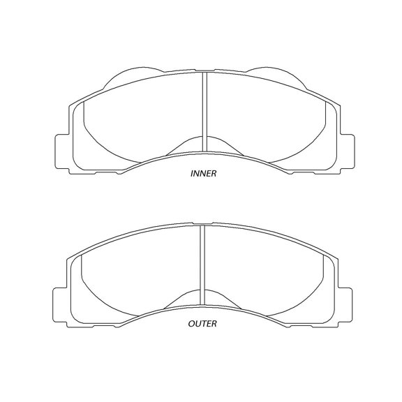 Performance Friction 1414.20 Disc Brake Pad Set