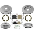 thumbnail image 1 of Performance GEO Coated Rotors Brake Pads for Frontier 05-15 2.5 Rear Wheel Drive, 1 of 6