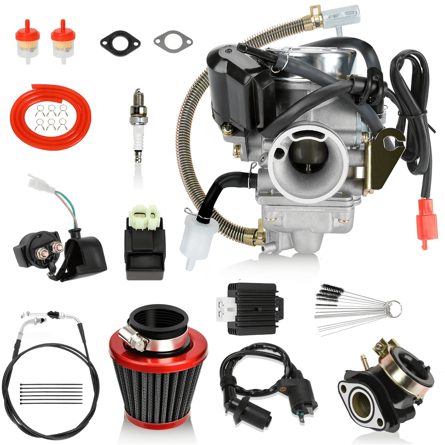 CARBURETOR AMERICAN SPORTWORKS MANCO HELIX CARBIDE ZIRCON 150 - Foto 7