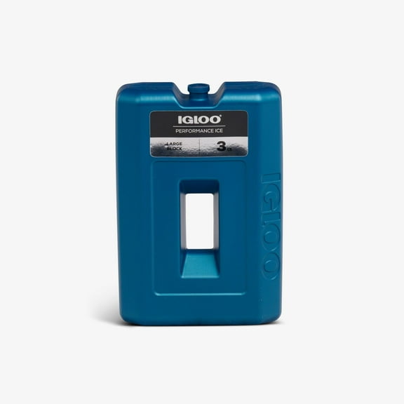 Igloo Performance Ice Large Freeze Block - Large Cooler Block - 3 lbs