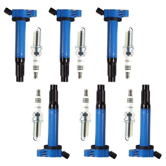Performance Ignition Coil and NGK Iridium Spark Plug Compatible with Toyota Camry RAV4 UF487