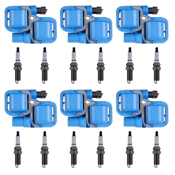 Performance IgnitionCoil and Autolite Platinum SparkPlug Compatible with Mercedes SLK320 UF359