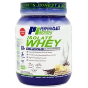 Performance Inspired Nutrition - Isolate Whey Protein Powder - Fast Absorbing & Clean - L-Glutamine - BCAAs - Gourmet Vanilla - 2 lbs