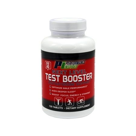 Performance Inspired Nutrition - Next Level Test Booster - Test Support - Ashwagandha Root Extract - 120 Count