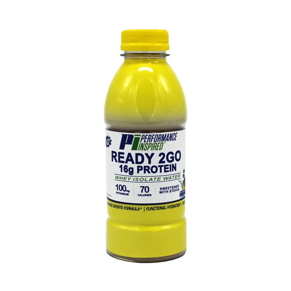 Performance Inspired Nutrition - Ready 2Go Protein Drink - Gluten Free - 16g Protein - 6 Pack - Blueberry Lemonade