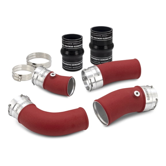 Performance Intercooler Charge Pipe Kit, Red, compatible with Toyota Tacoma 2024+