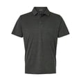 thumbnail image 1 of AllPro 4HM00 Performance Mélange Polo-Black Melange-XS, 1 of 6