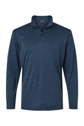 Performance Mlange Quarter-Zip Pullover