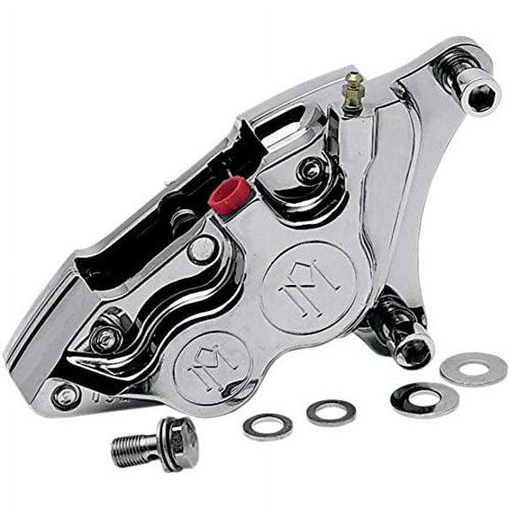 Performance MacHine Frt Calp Lt Al/Ch for H-D FXD/R XL XR1000 FXST FLST FLT