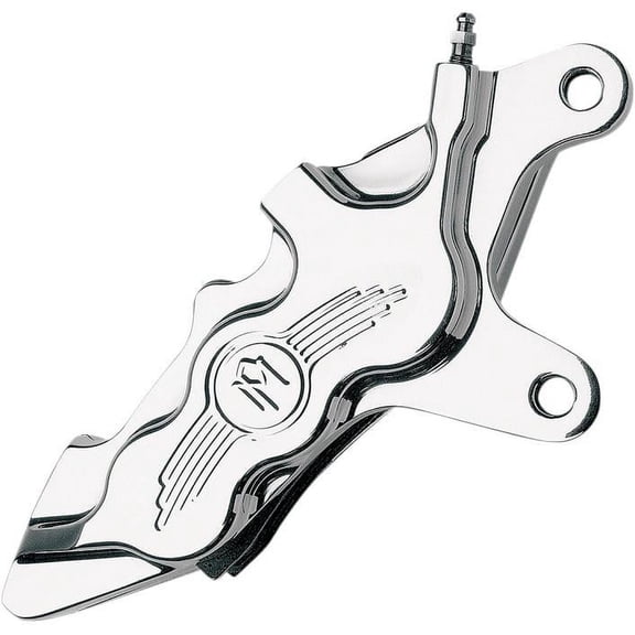Performance Machine 0051-2910-CH Six-Piston Differential-Bore Front/Right Brake Caliper Kit - Chrome