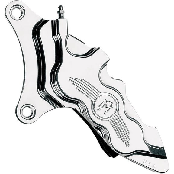 Performance Machine 0051-2913-CH Six-Piston Differential-Bore Brake Caliper Kit - Chrome