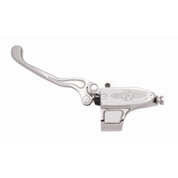 Performance Machine 0062-2911-CH 11/16in. Bore Hydraulic Clutch Side Contour Billet Handlebar Control - Chrome