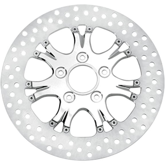 Performance Machine 0133-1522HEAS-CH Paramount 11.5in. Two-Piece Brake Rotor - Chrome