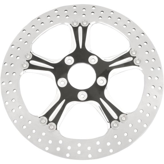 Performance Machine 0133-1800WRAS-BMP Wrath 11.8in. Two-Piece Brake Rotor - Contrast Cut