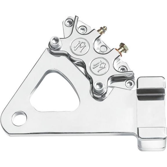 Performance Machine 1271-0052-CH Classic Rear Brake Caliper Kit - Chrome
