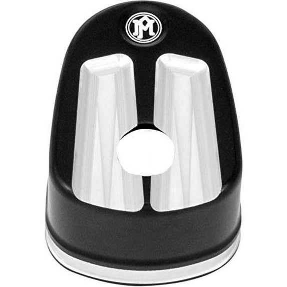 Performance Machine Black Scallop Ignition Switch Cover 0177-2042SCA-BM
