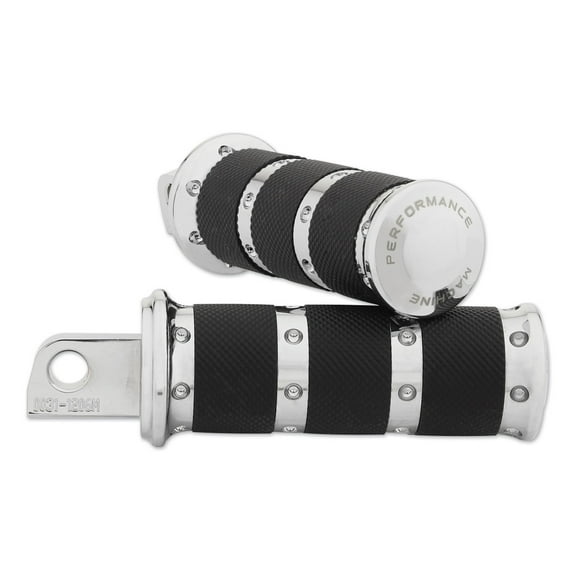 Performance Machine Chrome XLS Footpegs 0035-1161-CH
