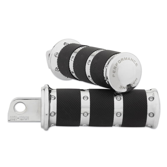 Performance Machine Chrome XLS Footpegs 0035-1161-CH