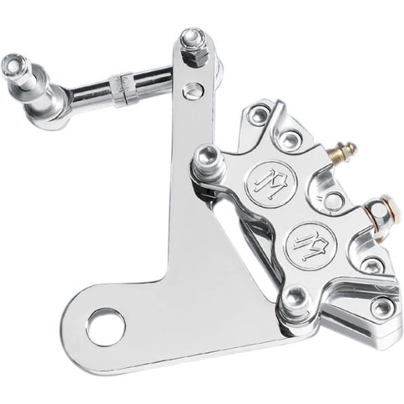 Performance Machine Classic Rear Caliper Kit Chrome 11.5in. Rotor  1255-0052CH