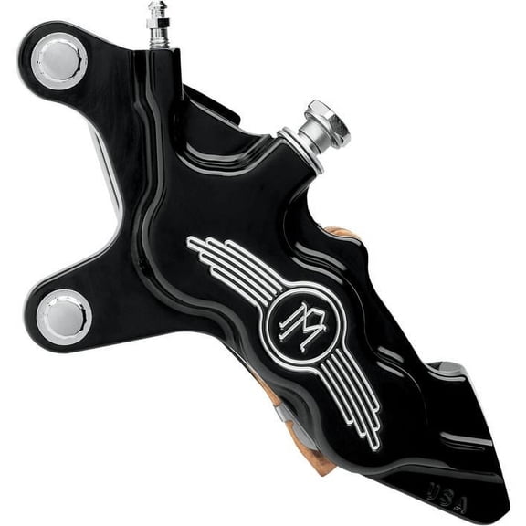 Performance Machine 0051-2917-BM Six-Piston Differential-Bore Brake Caliper Kit - Contrast Cut