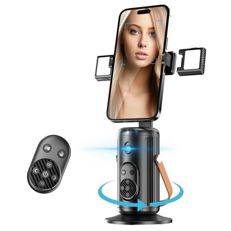 Performance Master Smart Tracking Phone Tripod 360°Rotation Face Tracking Bluetooth Remote Control for Tiktok Video