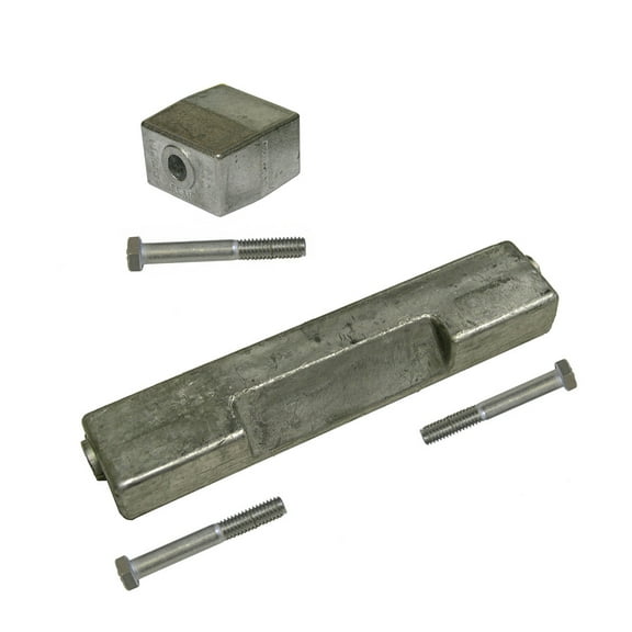 Performance Metals 10221A Bombardier Johnson & Evinrude 90-225 HP Complete Anode Kit - Aluminum