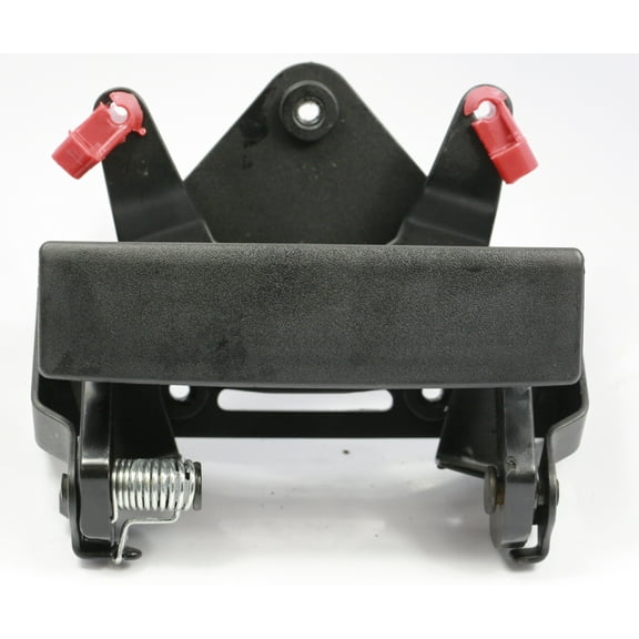 Performance PFM-197907 Tailgate Handle Rear Back Latch Exterior Door Handle Replacement w/Clips Textured Black for Various Dodge Models