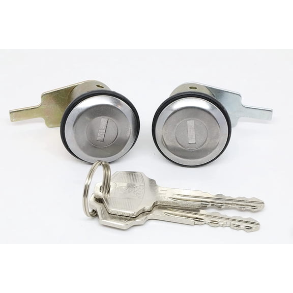 Performance PFM-236580 Door Lock Cylinder Set with Keys for Driver Side and Passenger Side