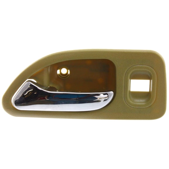 Performance PFM-250629 Interior Door Handle, Rear Driver Side, Beige bezel with chrome lever, Sold individually for 1994-1997 Honda Accord