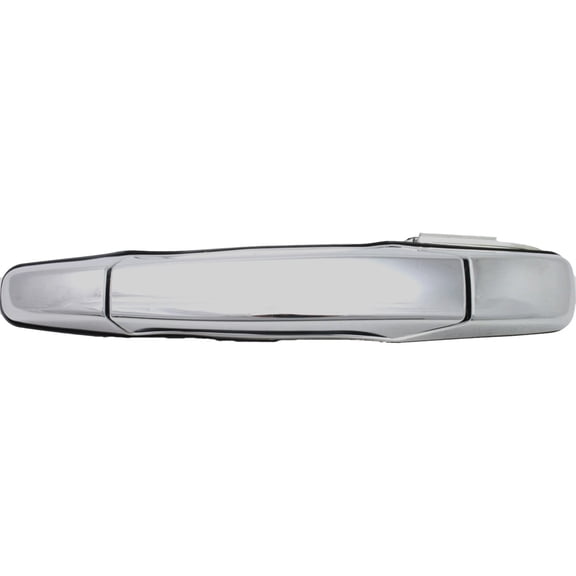 Performance PFM-267348 Exterior Door Handle, Rear Driver Side, Chrome, Sold individually for 2007-2013 Cadilac Escalade; 2007-2013 Cadilac Escalade ESV; 2007-2013 Chevrolet Avalanche
