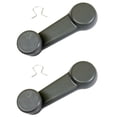thumbnail image 2 of Pair Of Gray Window Crank Handles For Chevy GMC Isuzu Trucks – Front Rear 2 of 2