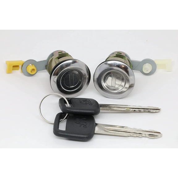 Performance PFM-318833 Door Lock Cylinder Set with Keys for Driver Side and Passenger Side