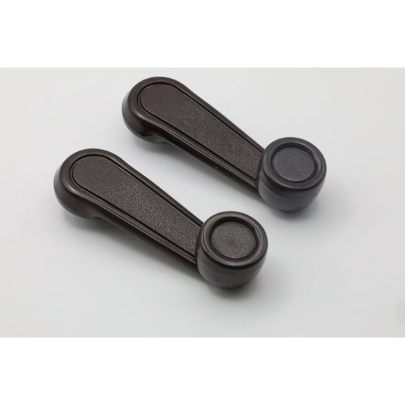 Performance PFM-392684 Interior Window Crank Handle with Zinc Pair Set Brown for Various Toyota Models