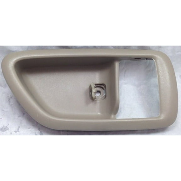 Performance PFM-468637 Inner Interior Inside Door Handle Trim Case Cover Beige Passenger Side Front or Rear for Various Toyota Models