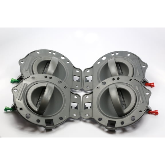 Performance PFM-469065 Grey Set of 4 Interior Inside Door Handle for Jeep Commander