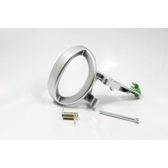 Performance PFM-542949 Chrome Left Driver Side (Front=Rear) Interior Inside Door Handle Lever w/Spring and Bolt for Dodge Nitro