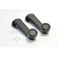 thumbnail image 1 of Performance PFM-554013 Interior Window Crank Handle Pair Set Black for Various Honda Models, 1 of 2