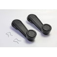 thumbnail image 1 of Performance PFM-566214 Interior Window Crank Handle with Zinc Pair Set Black for Various Toyota Models, 1 of 1