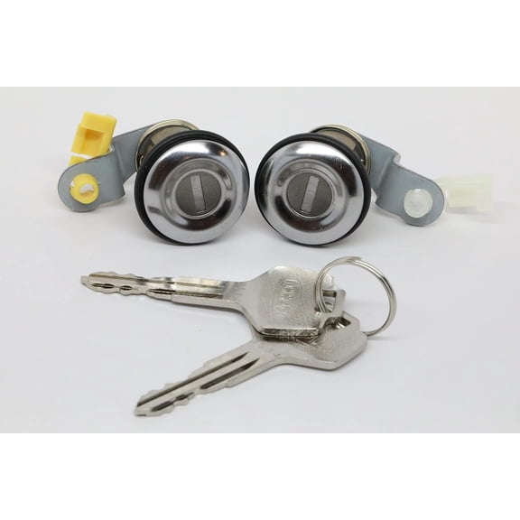 Performance PFM-633692 Door Lock Cylinder Set with Keys for Driver Side and Passenger Side