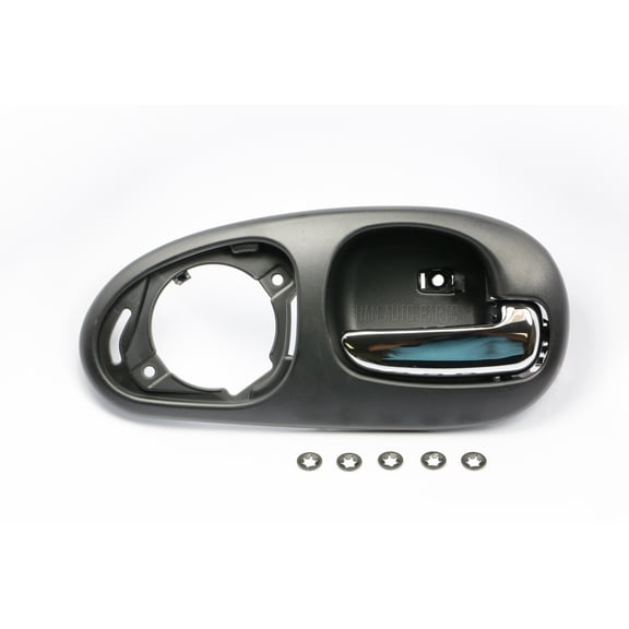 Performance PFM-708558 Chrome/Texture Black Rear Right Passenger Side Interior Inside Door Handle for Concorde Intrepid 300M LHS