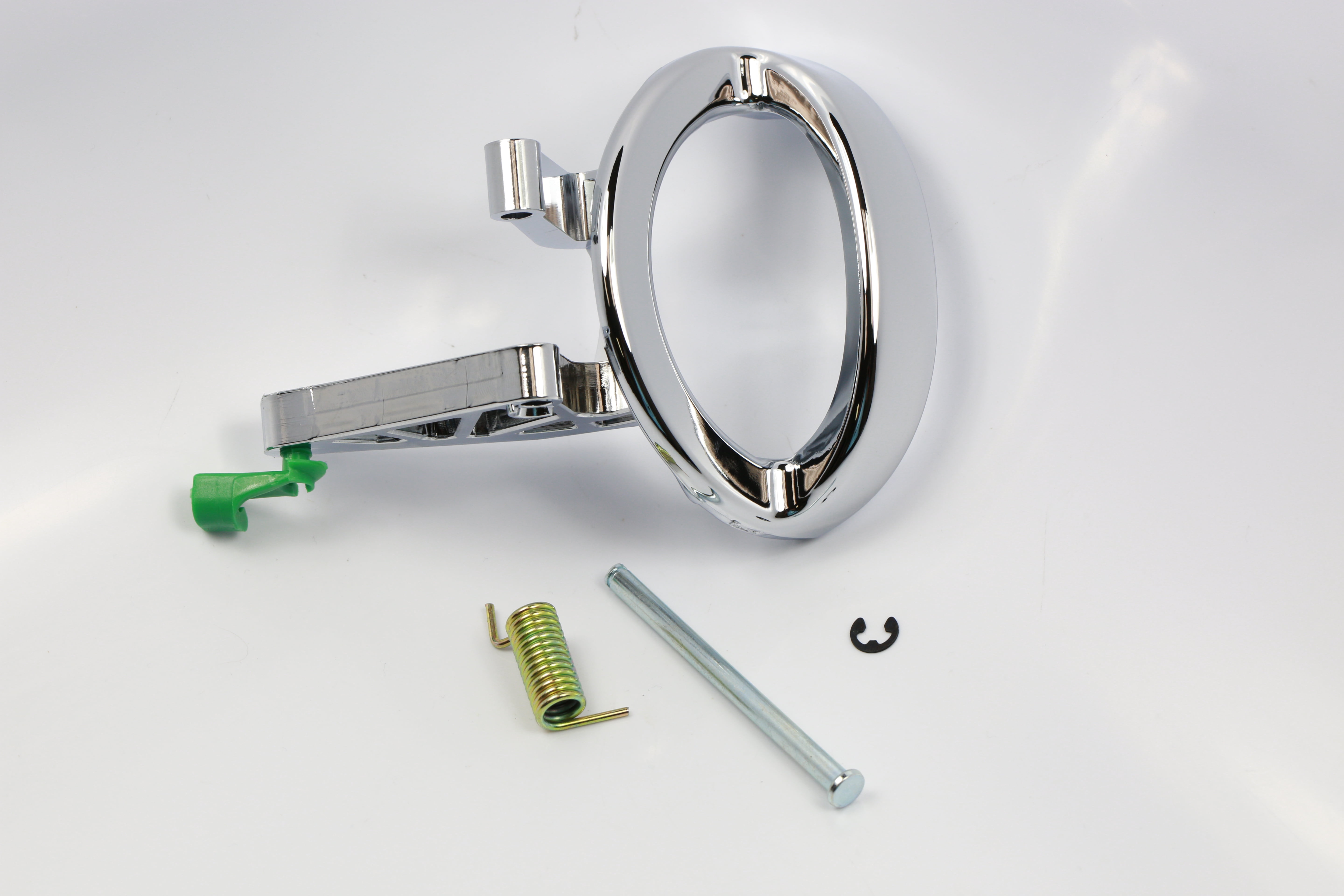 Spring Driver Side Handle Car Performance PFM-715656 Chrome Left Driver Side (Front=Rear) Interior ...