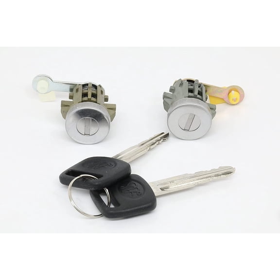 Performance PFM-830414 Door Lock Cylinder Set with Keys for Driver Side and Passenger Side