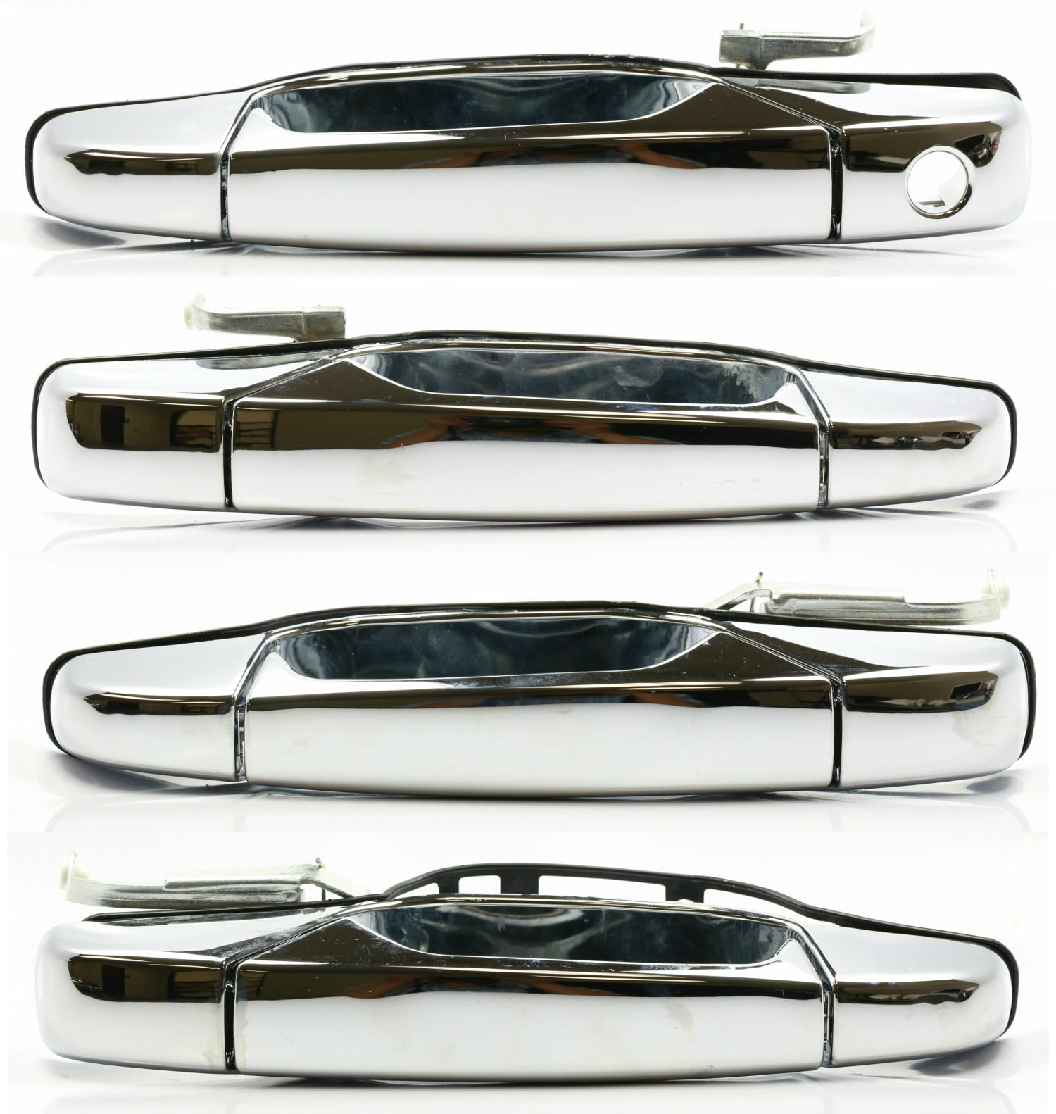 Buy NEW CHROME Outside Exterior Door Handles SET GMC CUSTOM 2004 2005 2006 2007 In Blanchard - Foto 2